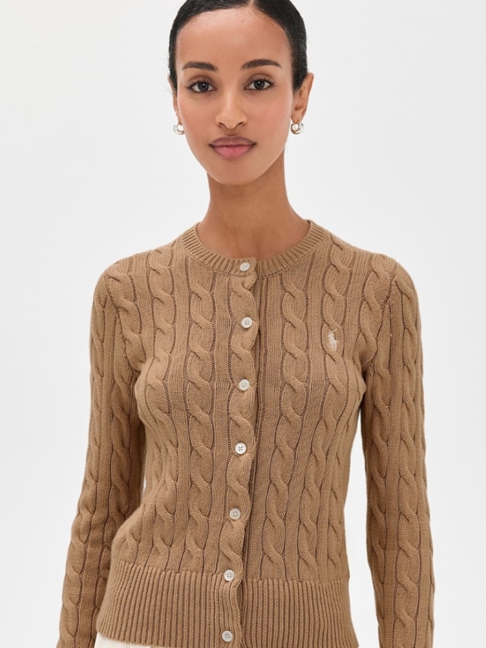 NWOT - Women's Polo Ralph Lauren cable knit long sleeve Cardigan